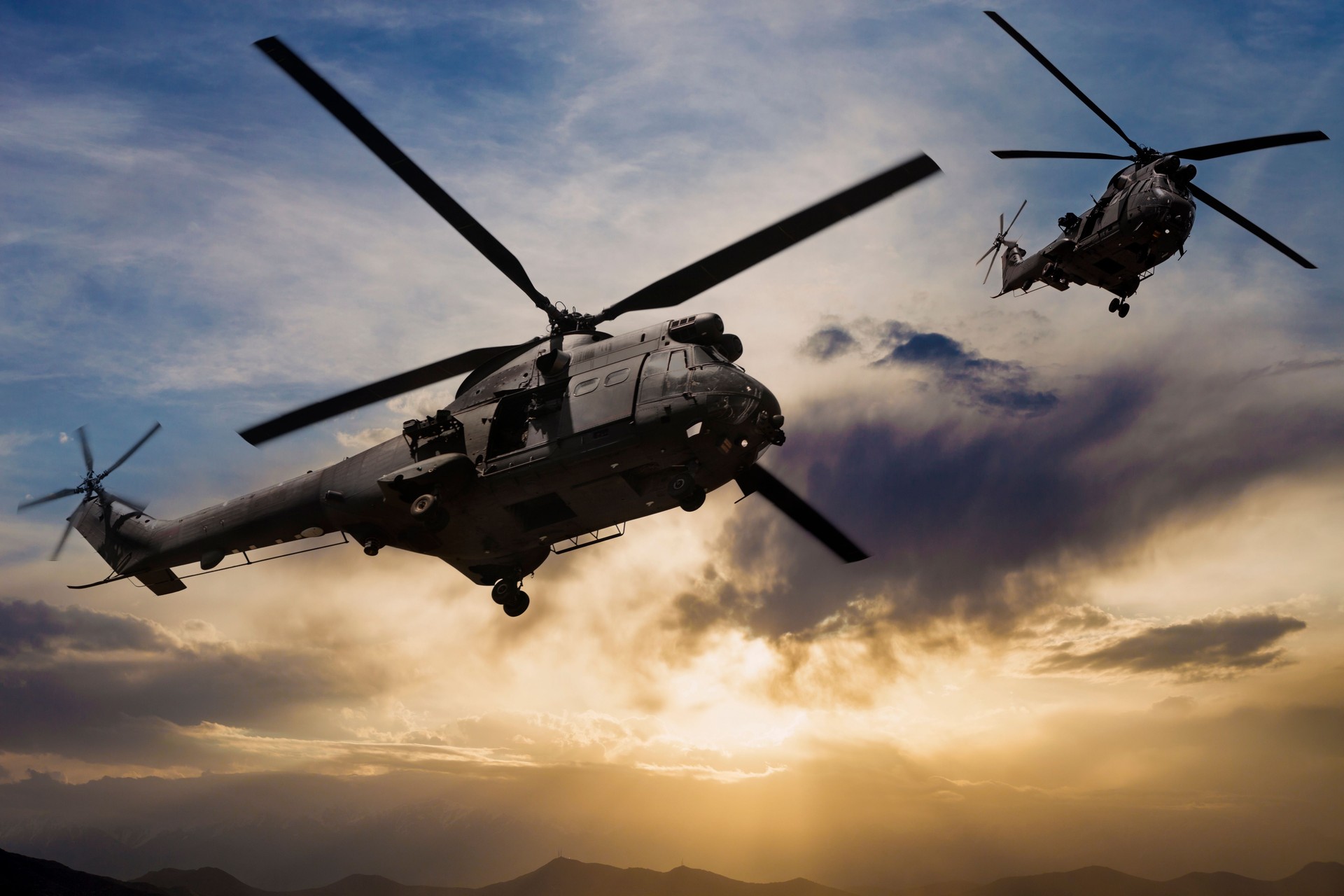 Puma Military Helicopters