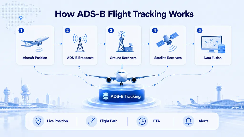How does ADS-B Tracking Works