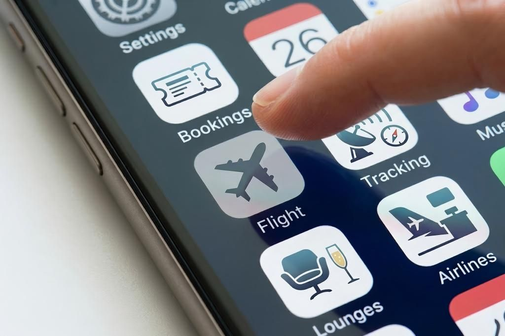 Flight status and tracking data use case flight app