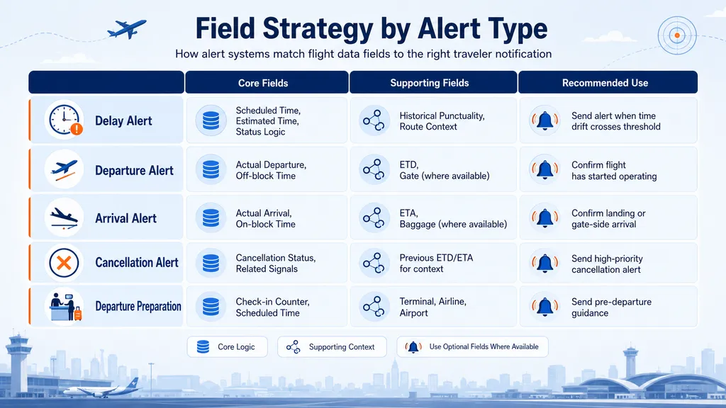 Field Strategy by Alert Type